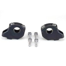 REHAUSSE ET DECALAGE GUIDON 22M 16/35MM  NOIR *NEUF*