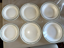6  ASSIETTES     SARREGUEMINES  DÉCOR  NOBILIS