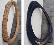 Lot 2 anciens pneus WOLBER 650 B demi ballon NEUFS - LOT C - vélo vintage