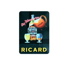 PLAQUE MÉTAL RICARD PASTIS