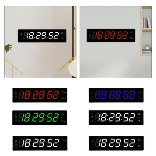 Led horloge numérique hôtel - horloge,