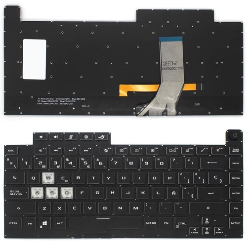 Clavier rétroéclairé pour - clavier,