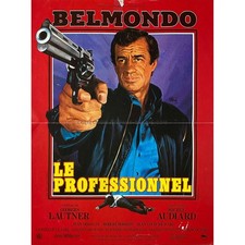THE PROFESSIONAL French Movie Poster 1st Release - 15x21 in. - 1981 - Georges La
