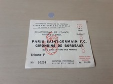 TICKET DE MATCH PSG -