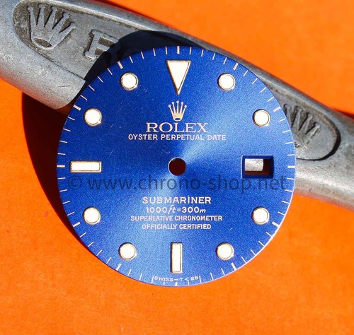 Rolex rare cadran bleu - rolex,