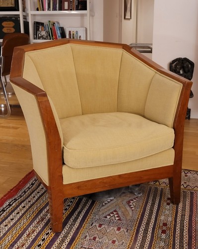 Paire fauteuils type pierre - 2,