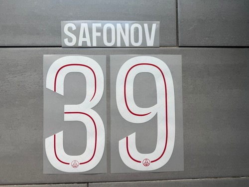 Flocage safonov psg - safonov,
