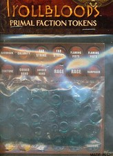 PRIVATEER PRESS HORDES PIP 91008 TROLLBLOODS PRIMAL FACTION TOKENS
