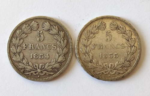 Lot monnaies francs - lot,