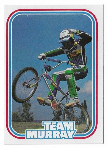 1984 donruss bmx rusty - donruss,