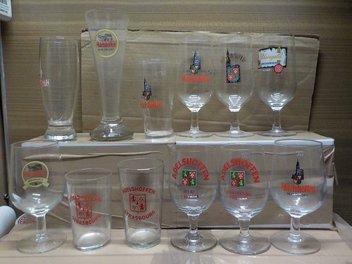 Verre ancien biere - verre,