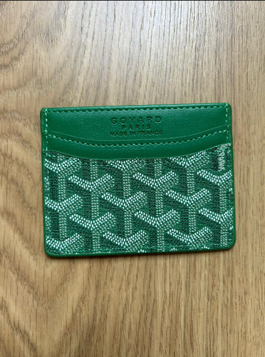 Porte carte goyard - porte-carte, vert