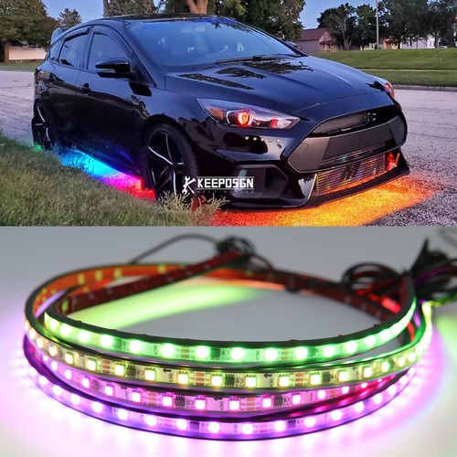 6xrgb multicolor underglow led - multicolor,