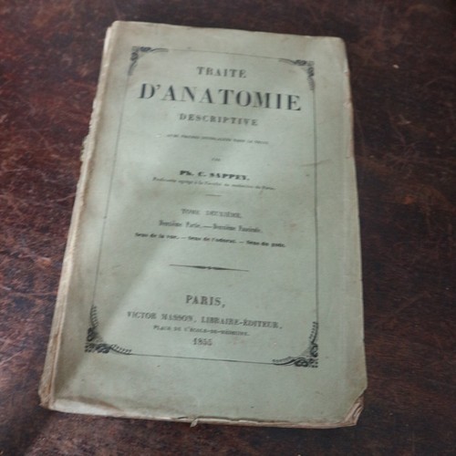 Livre sappey traite - livre,