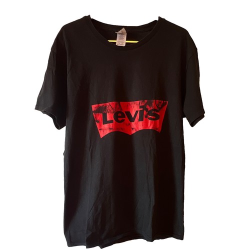 Levi shirt coton noir - levi's, logo