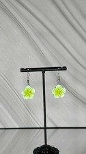 Boucles oreilles plumeria - boucles,