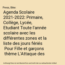 Agenda scolaire 2021 2022 - scolaire, 2021-2022