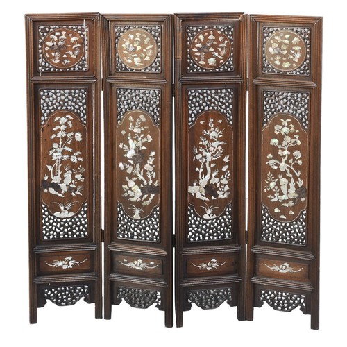 Paravent chinois bois et - en,