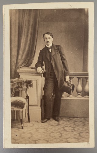 Cdv portrait homme - portrait, Élégant