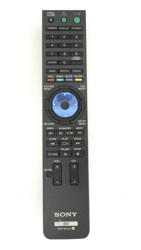 Sony rmt b101a remote control - rmt-b101a,