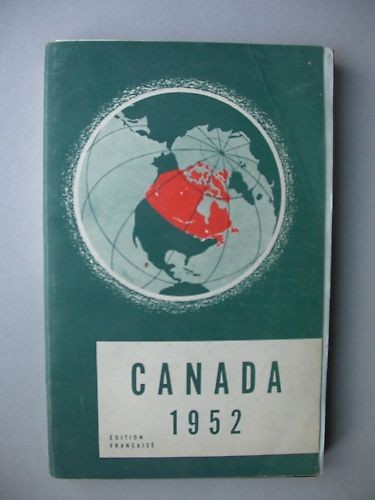 Canada 1952 fourrures - -,
