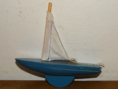 Ancien voilier bassin en - ancien,