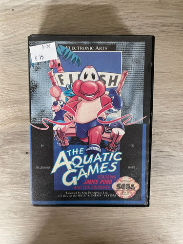The aquatic games sega - :,