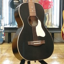 Guitare électrique acoustique ART & LUTHERIE ROADHOUSE FADED BLACK A/E