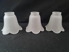 3 Tulipes Ancienne en verre