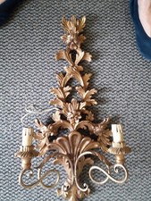 grande applique bois doré Napoléon III