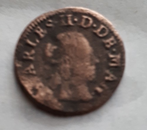 Denier tournois charles - -charles, ii