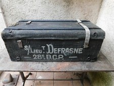 MALLE OFFICIER 28° BCA 14-18 / CHASSEURS A PIEDS 1914-1918 1ère GM