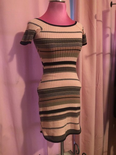 Candy stripe short mini - candy,