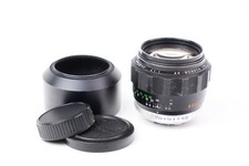 Objectif photo Minolta MC Rokkor - PF f/1.7 - 85mm. #2508687. Avec bouchons.