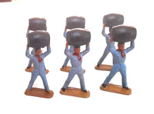Lot de 6 porteurs de tonneaux