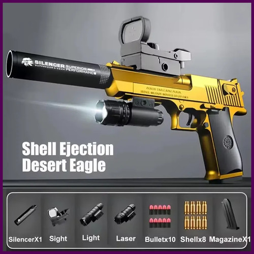Desert eagle soft bullet toy - eagle,