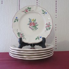6 assiettes a dessert en