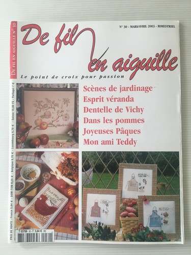 Magazine fil en - fil, aiguille