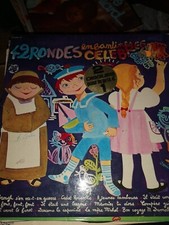 Disque vinyle 33 Tours Rondes Enfantines