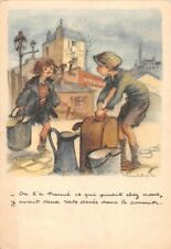 CPA Illustrateur Poulbot - ce qui puait chez nous, c'est deux rats crevés