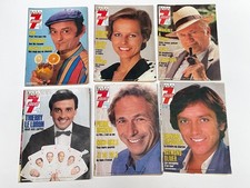 Lot 6 x Télé 7 Jours