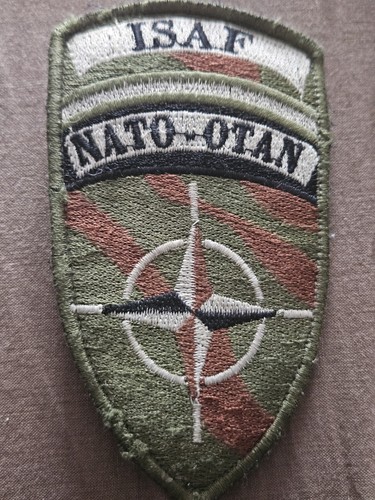 Patch ecusson insigne isaf - patch,