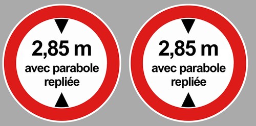 Hauteur limite parabole - limite,