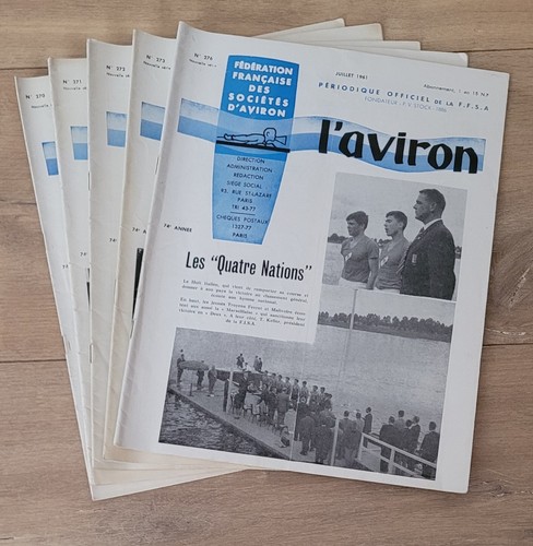 Aviron 1961 remo - remo, rudern