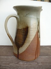 Superbe  Pot en grès émaillé Signé & Poinçon  Céramique Vintage