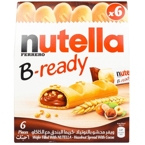 Ferrero nutella ready snack - ferrero,