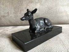 Reproduction Moulage du Musée du Louvre Biche de Barye