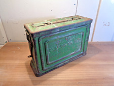 US ARMY caissette munitions US M1 fabricant RARE  CAL 30M1 AMMUNITION BOX
