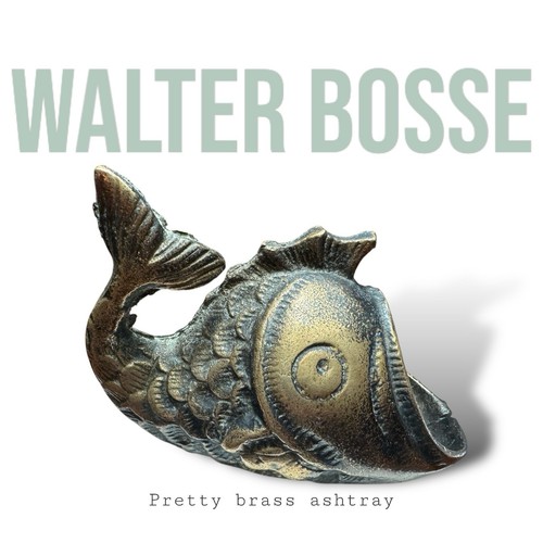 Cendrier design poisson - poisson, en