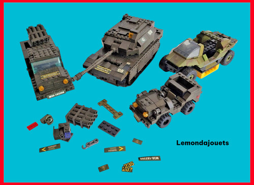 Lot véhicules militaires - lot,